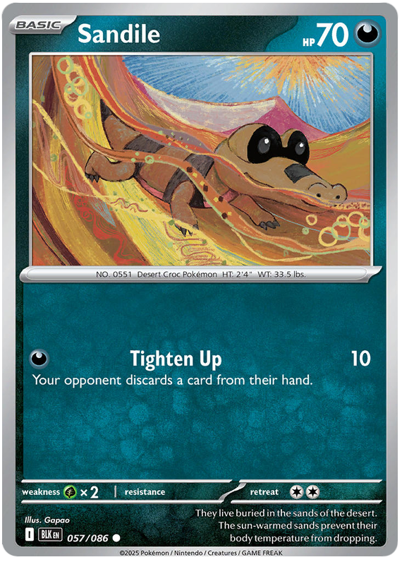 057/086 - Sandile - Black Bolt