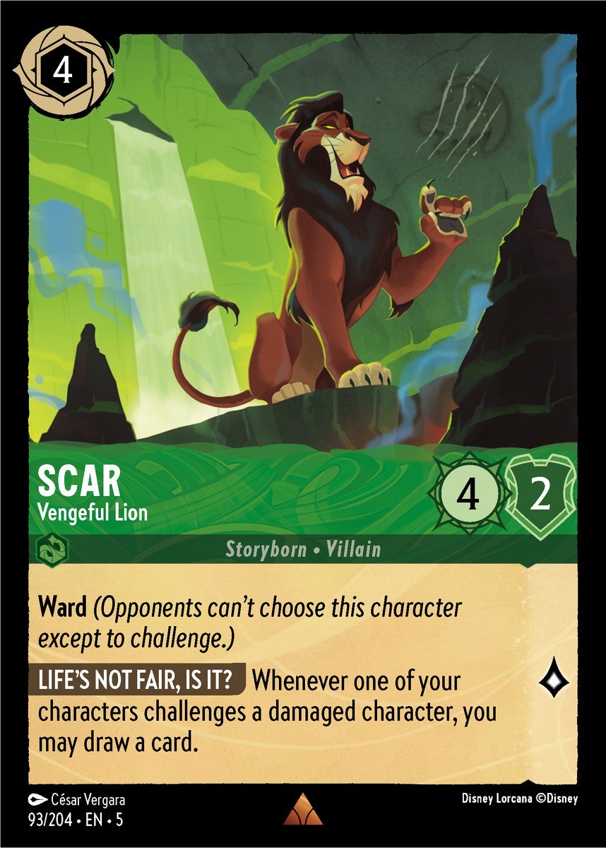 093/204 - Scar - Vengeful Lion - Shimmering Skies