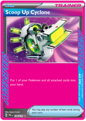 128/131 - Scoop Up Cyclone - Prismatic Evolutions
