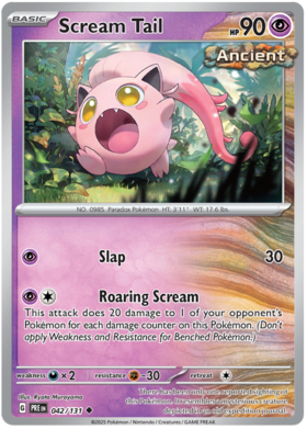 042/131 - Scream Tail - Prismatic Evolutions