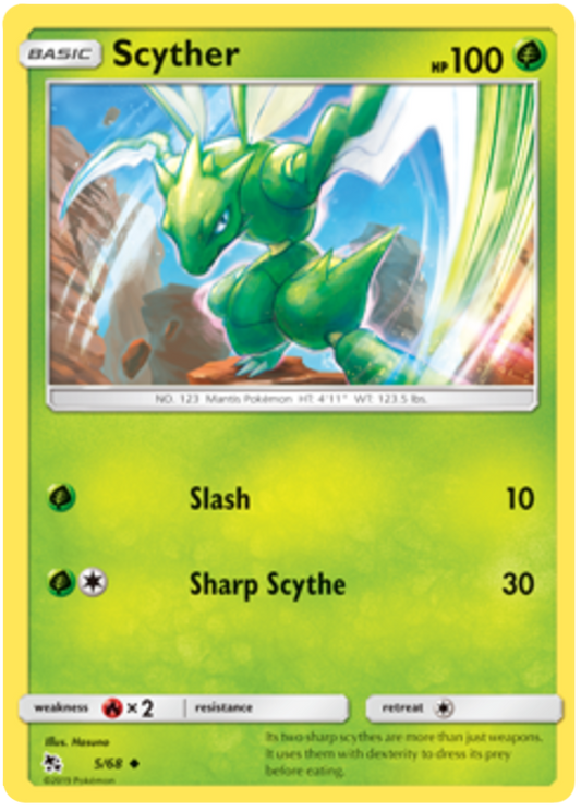 005/68 - Scyther - Hidden Fates
