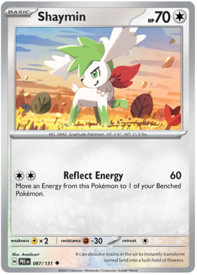 087/131 - Shaymin - Prismatic Evolutions