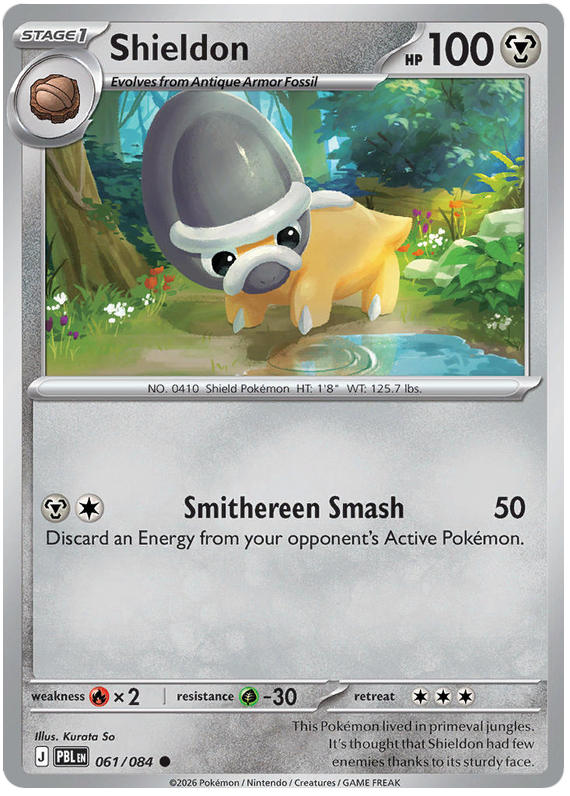 061/084 - Shieldon - Pitch Black
