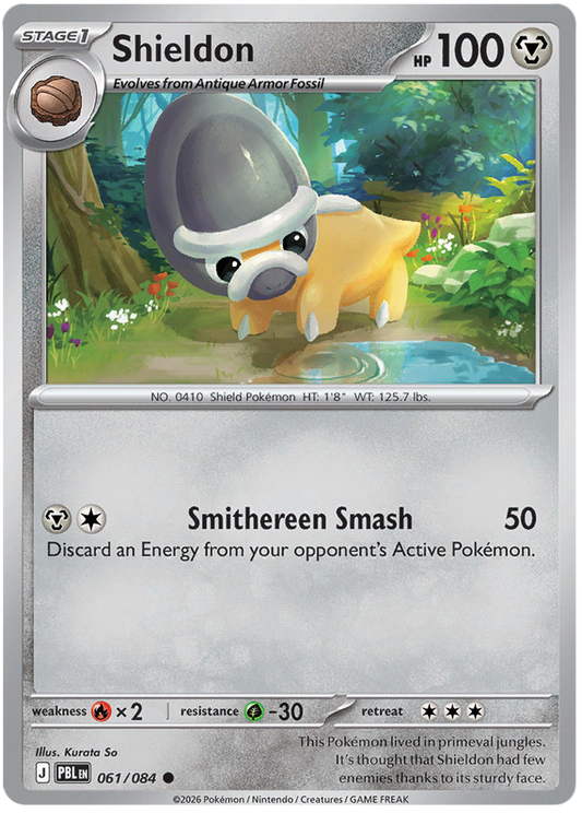 061/084 - Shieldon - Pitch Black
