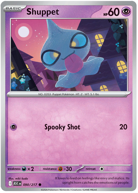 090/217 - Shuppet - Ascended Heroes