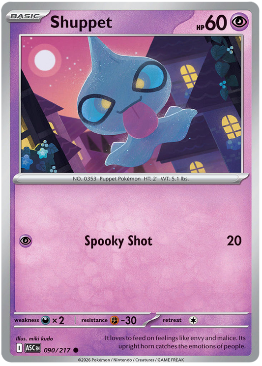 090/217 - Shuppet - Ascended Heroes