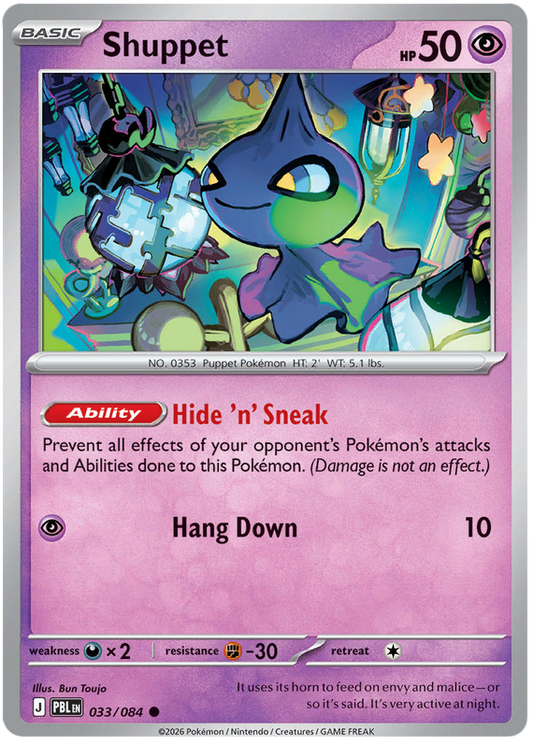 033/084 - Shuppet - Pitch Black