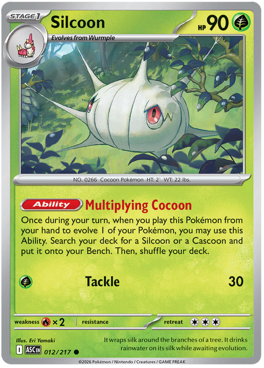 012/217 - Silcoon - Ascended Heroes