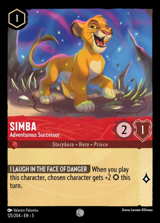 125/204 - Simba – Adventurous Successor - Shimmering Skies