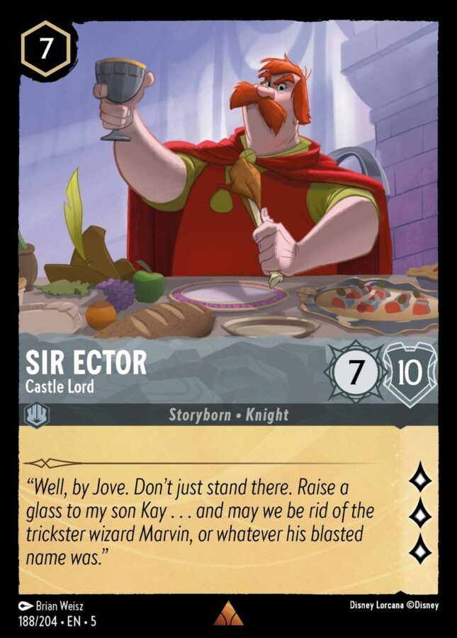 188/204 - Sir Ector - Castle Lord - Shimmering Skies