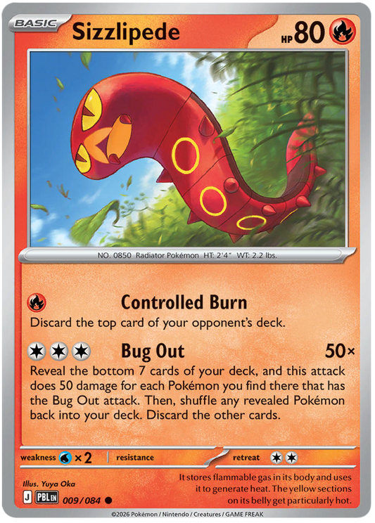 009/084 - Sizzlipede - Pitch Black
