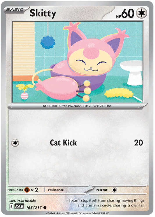 165/217 - Skitty - Ascended Heroes