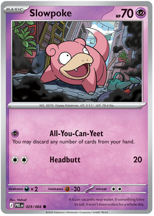 029/084 - Slowpoke - Pitch Black