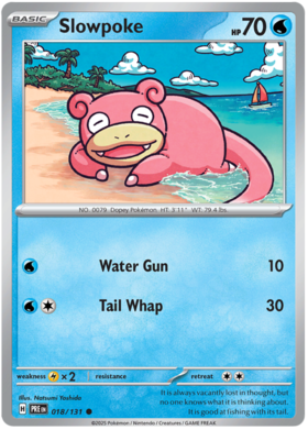 018/131 - Slowpoke - Prismatic Evolutions