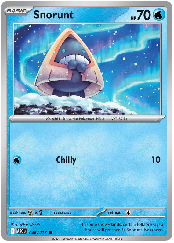 046/217 - Snorunt - Ascended Heroes