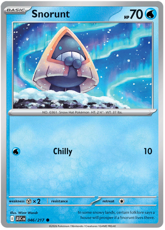 046/217 - Snorunt - Ascended Heroes