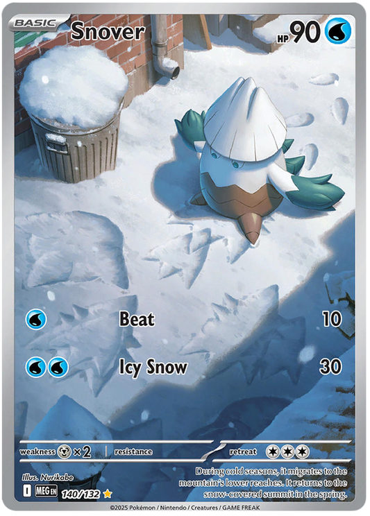 140/132 - Snover - Mega Evolution