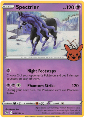 081/196 - Spectrier - Holo - Trick or Trade 2023 - Lost Origin