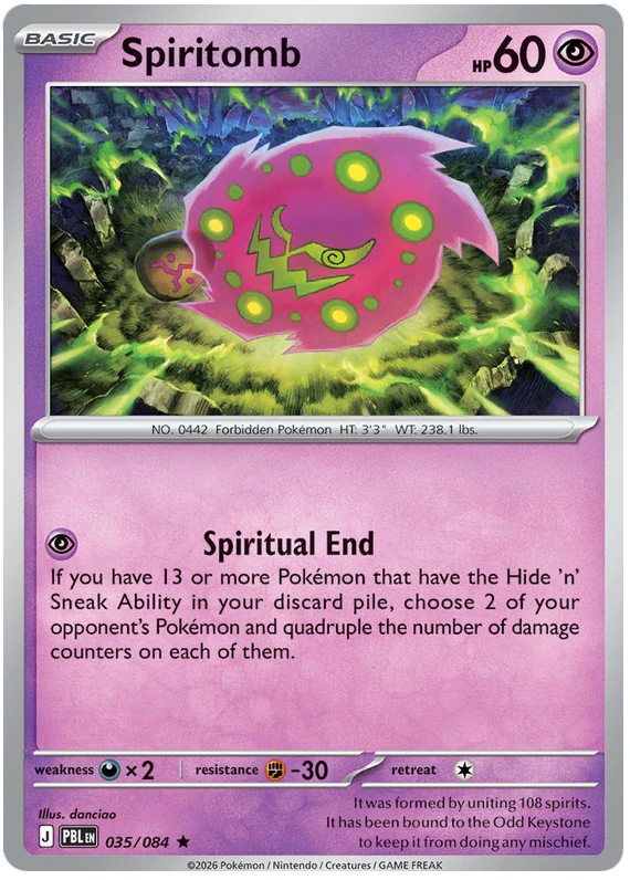 035/084 - Spiritomb - Pitch Black