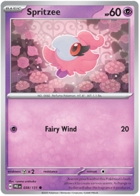 038/131 - Spritzee - Prismatic Evolutions