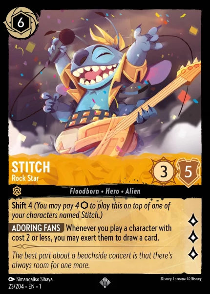 023/204 - Stitch - Rock Star - The First Chapter