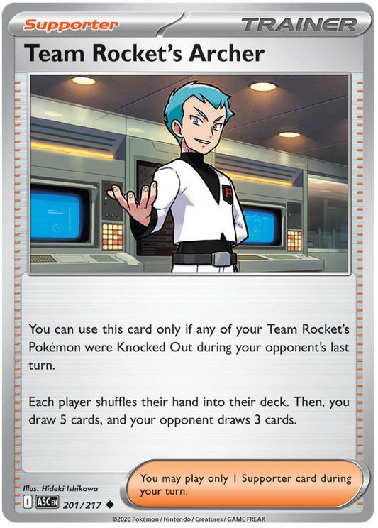 201/217 - Team Rocket’s Archer - Ascended Heroes