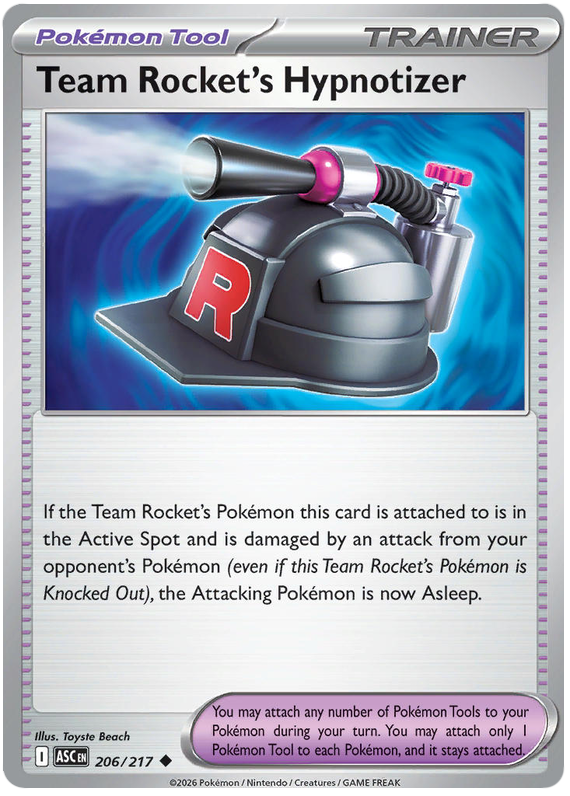 206/217 - Team Rocket’s Hypnotizer - Ascended Heroes
