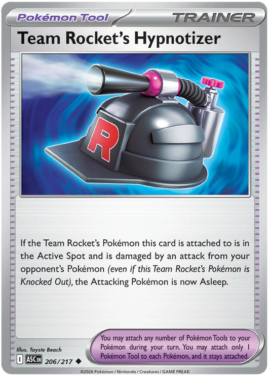 206/217 - Team Rocket’s Hypnotizer - Ascended Heroes