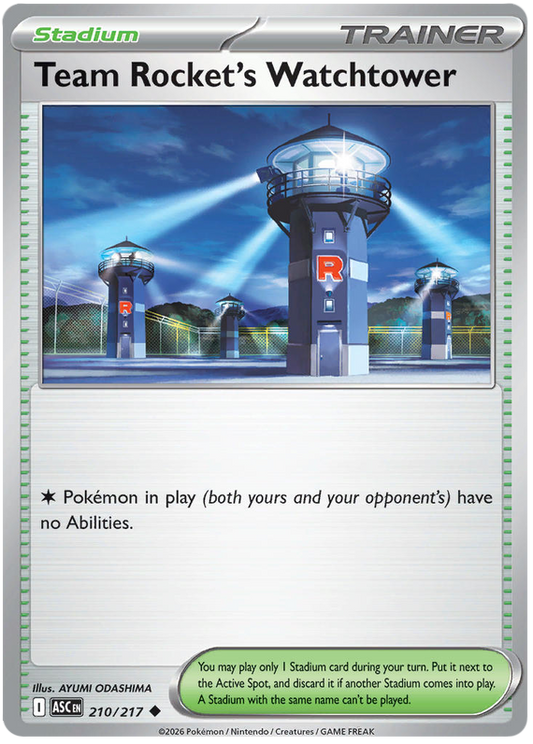 210/217 - Team Rocket’s Watchtower - Ascended Heroes