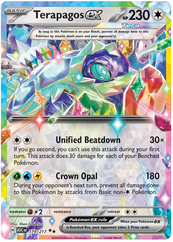 179/217 - Terapagos ex - Ascended Heroes