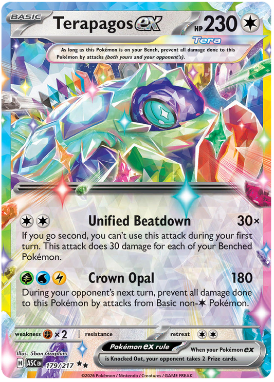 179/217 - Terapagos ex - Ascended Heroes