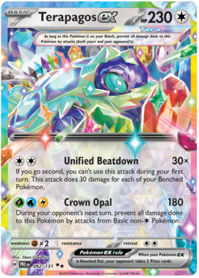 092/131 - Terapagos ex - Prismatic Evolutions