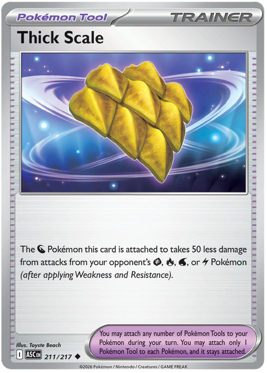 211/217 - Thick Scale - Ascended Heroes