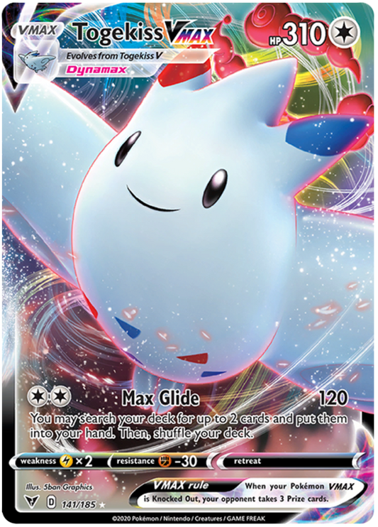 141/185 - Togekiss VMAX - Vivid Voltage
