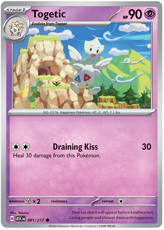 081/217 - Togetic - Ascended Heroes