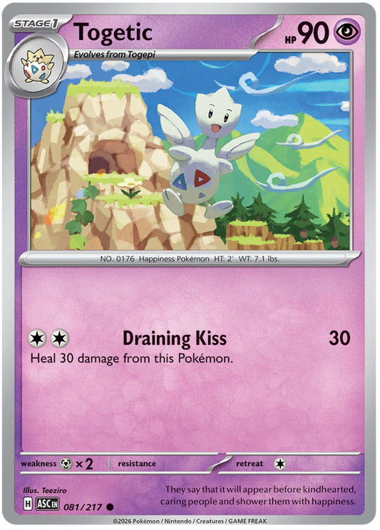 081/217 - Togetic - Ascended Heroes