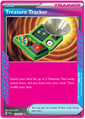 131/131 - Treasure Tracker - Prismatic Evolutions