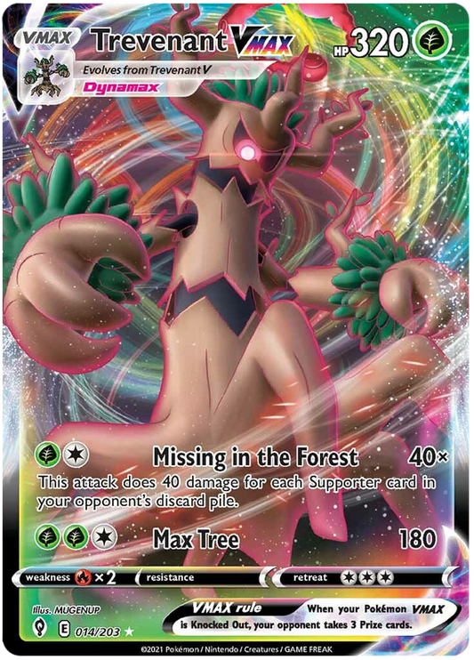 014/203 - Trevenant VMAX - Evolving Skies