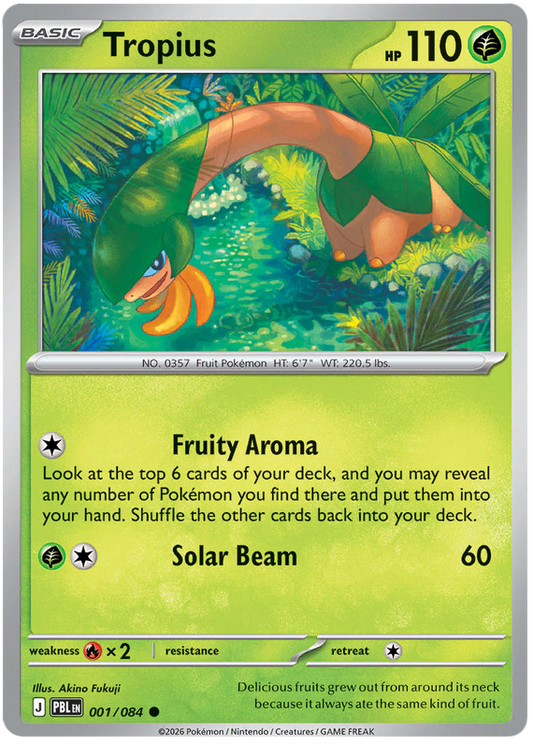 001/084 - Tropius - Pitch Black