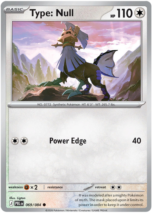 069/084 - Type: Null - Pitch Black