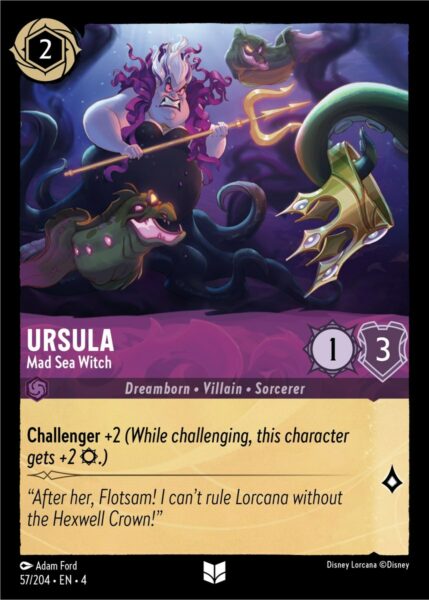 057/204 - Ursula - Mad Sea Witch - Ursula's Return