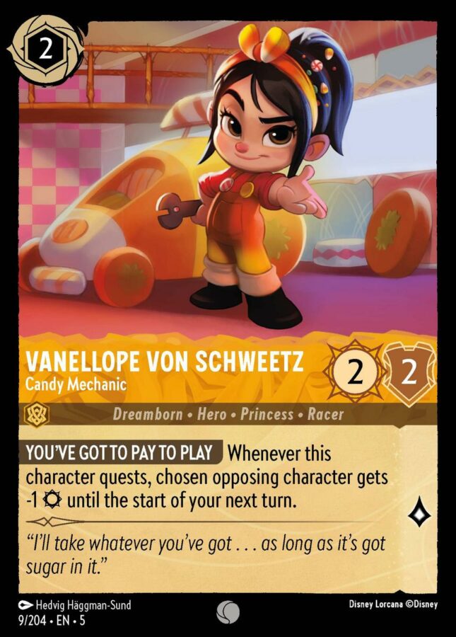 009/204 - Vanellope von Schweetz – Candy Mechanic - Shimmering Skies