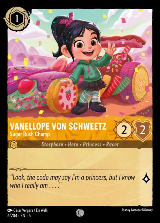 006/204 - Vanellope von Schweetz – Sugar Rush Champ - Shimmering Skies