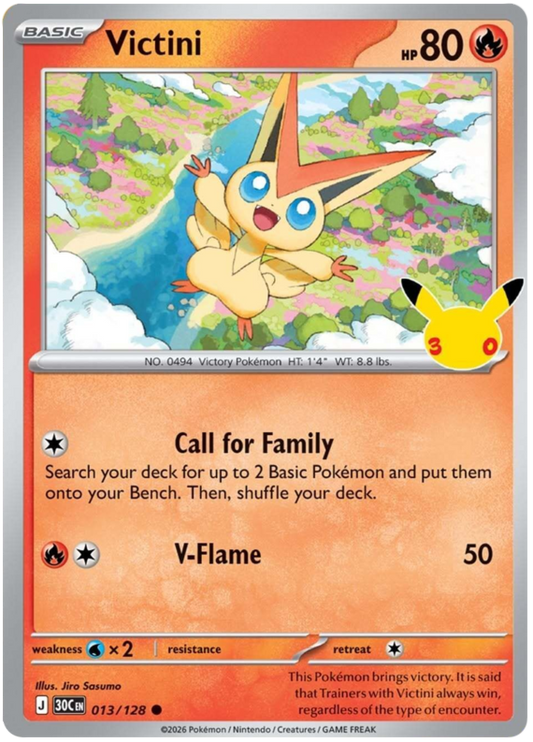 013/128 - Victini - 30th Celebration