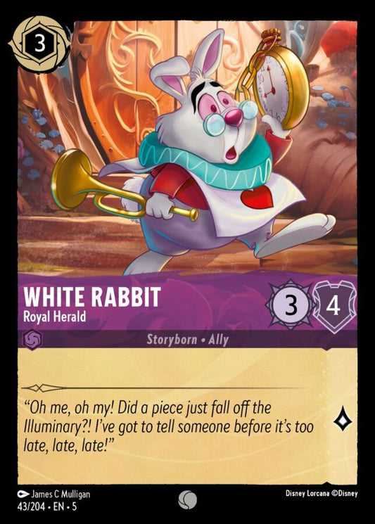 043/204 - White Rabbit - Royal Herald - Shimmering Skies