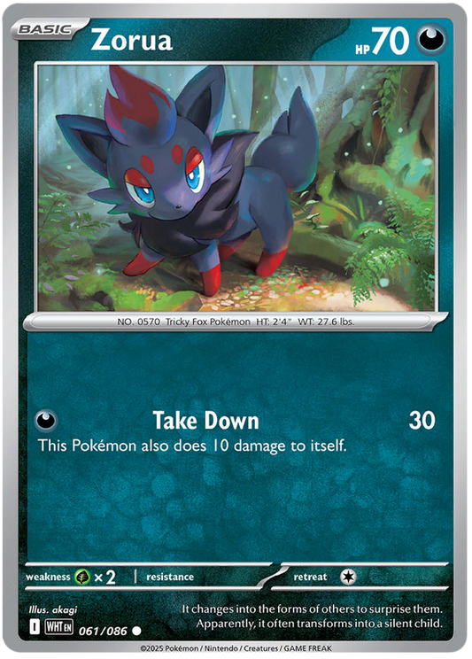 061/086 - Zorua - White Flare
