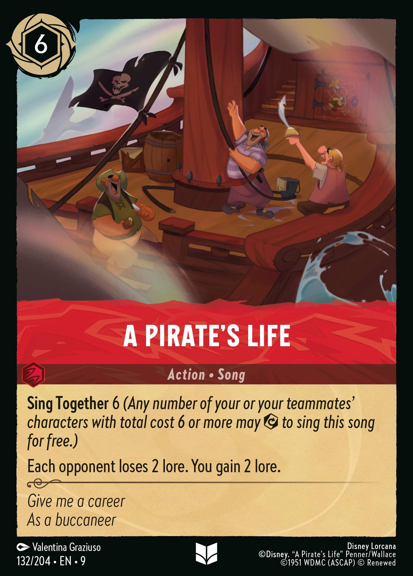 132/204 - A Pirate's Life - Fabled