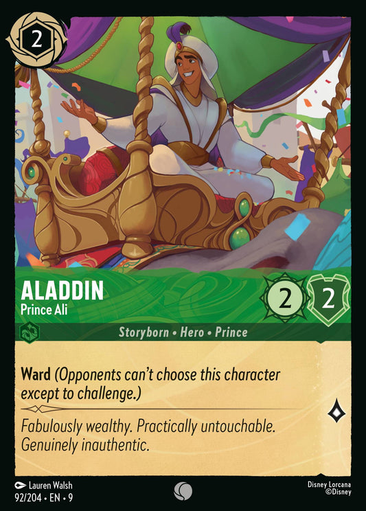 092/204 - Aladdin - Prince Ali - Fabled