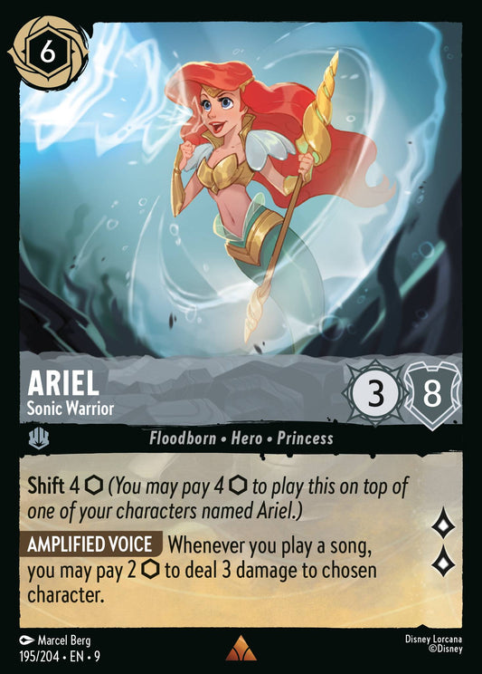 195/204 - Ariel - Sonic Warrior - Fabled