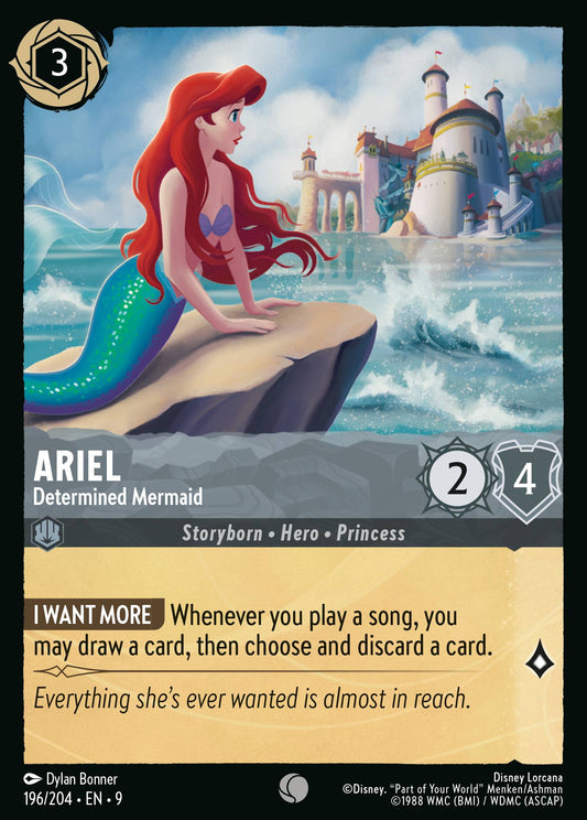 196/204 - Ariel - Determined Mermaid - Fabled